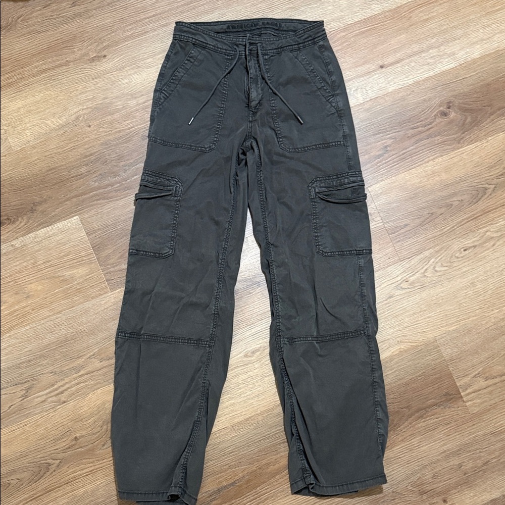 Women’s Dark Gray Cargo Pants